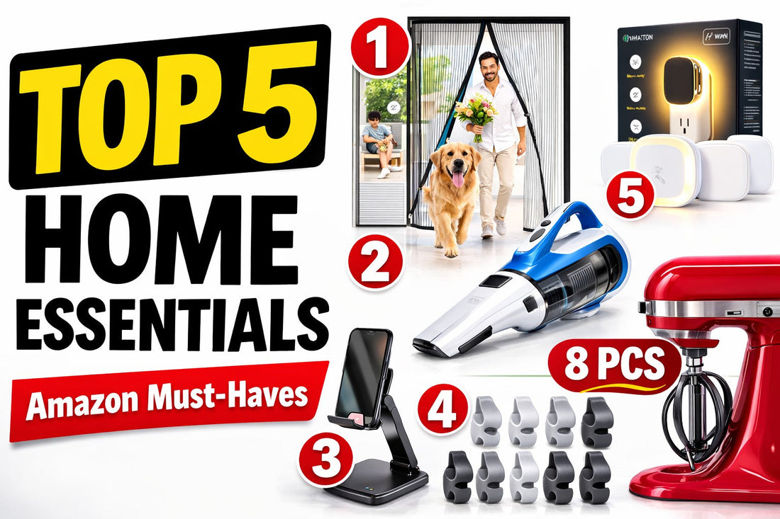 Top 5 Home Essentials That Make Everyday Life Easier