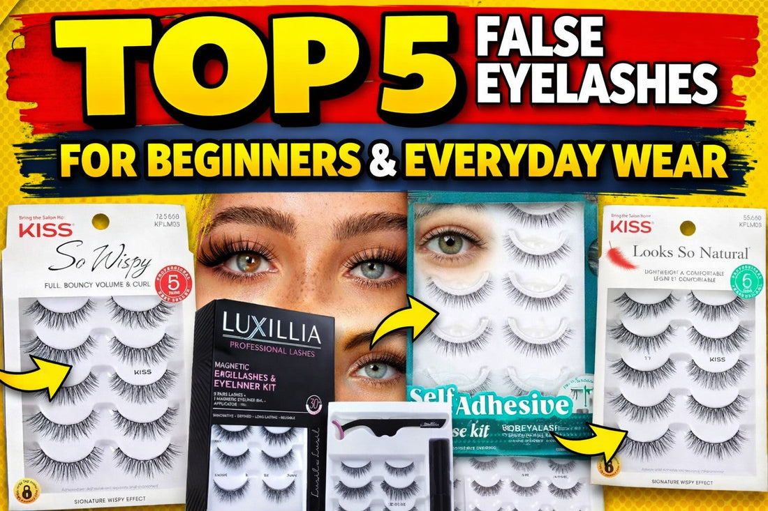 Top 5 False Eyelashes for Beginners & Everyday Wear (2026)