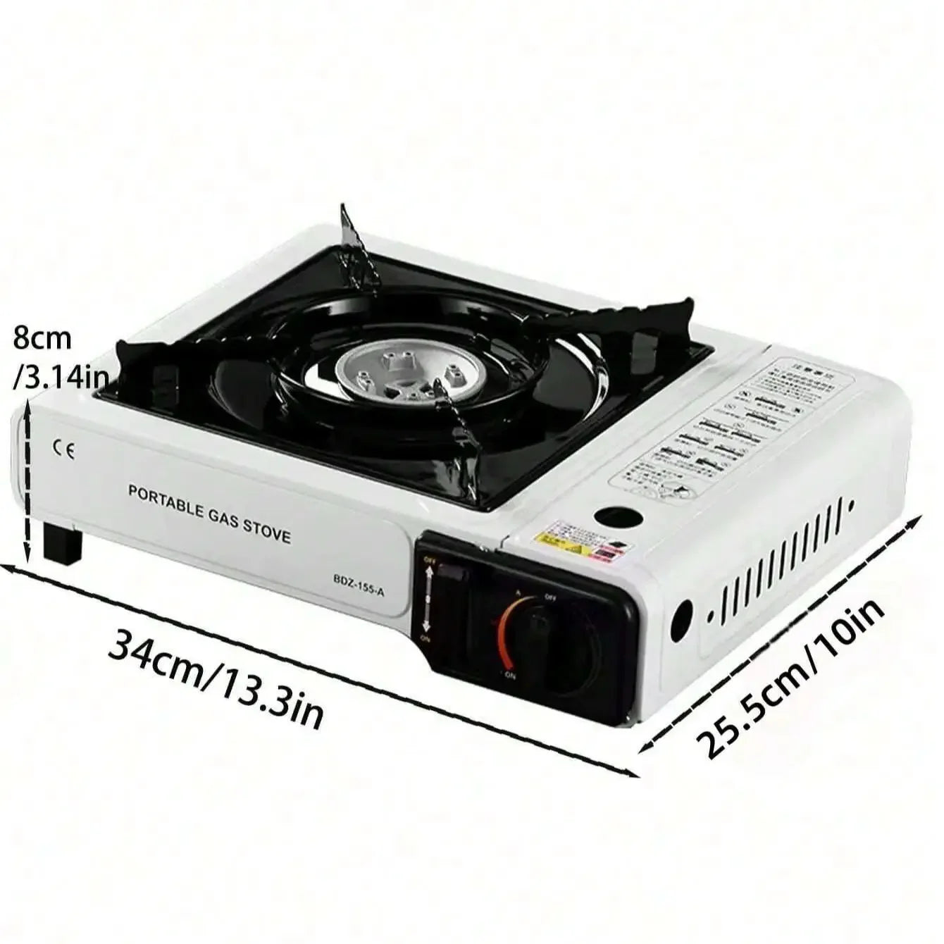 Portable Mini Cassette Gas Stove for Outdoor Camping and Barbecue Cooking