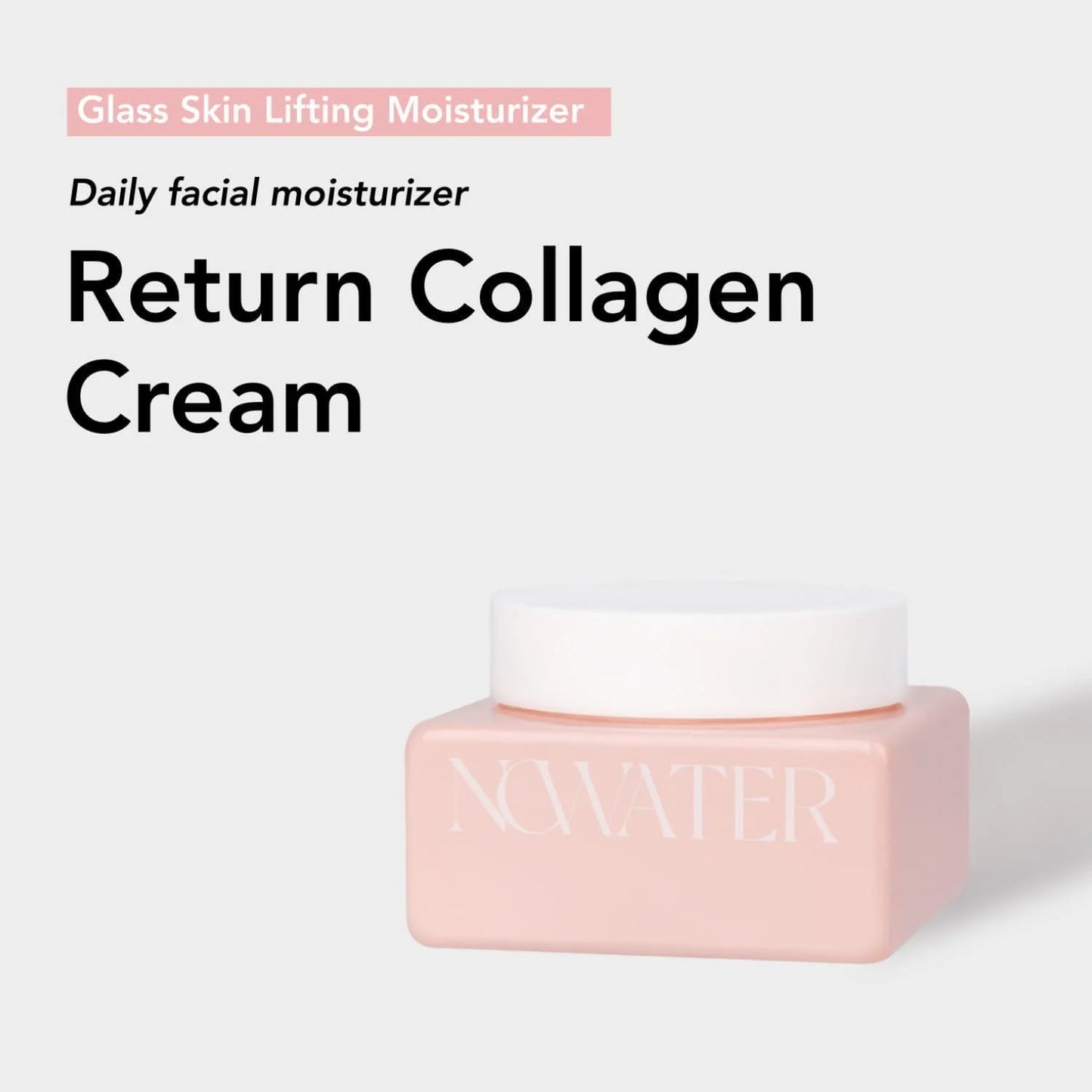 Collagen Cream Facial Moisturizer for Anti-Aging and Skin Tightening