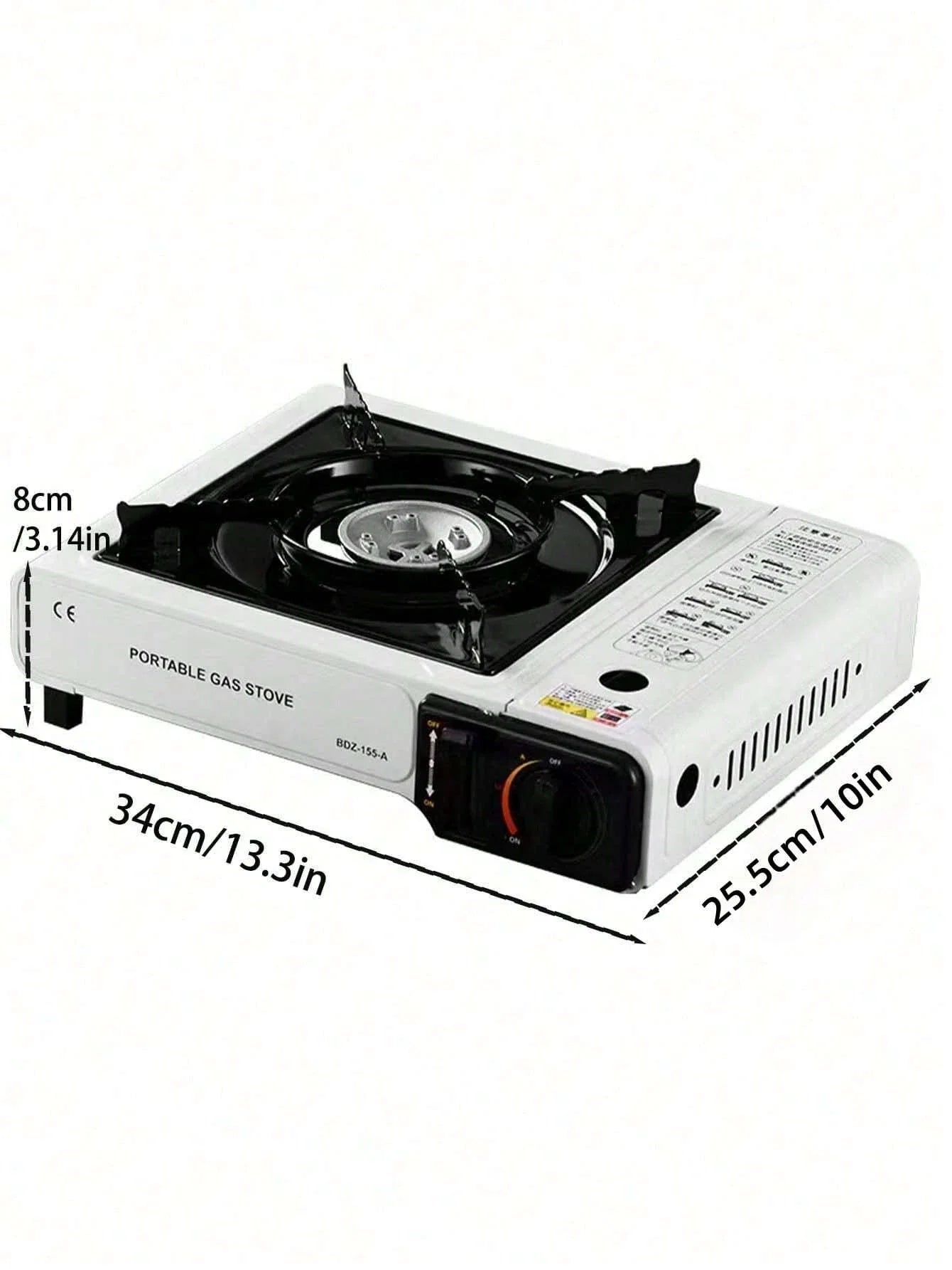 Portable Mini Cassette Gas Stove for Outdoor Camping and Barbecue Cooking