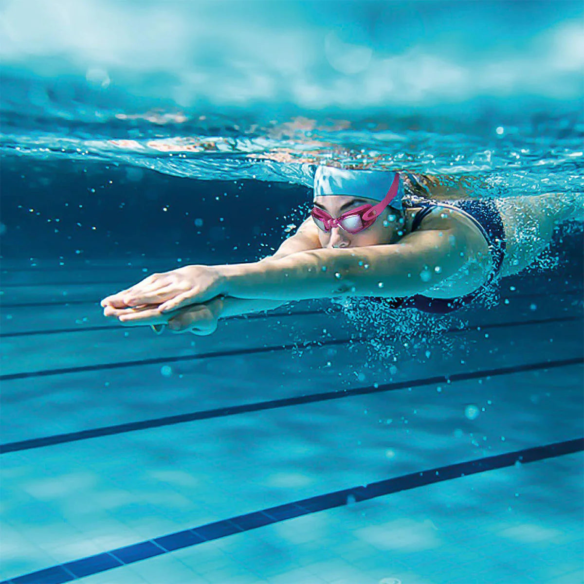 Professional UV-Protection Anti-Fog Swimming Goggles for Adults and Children