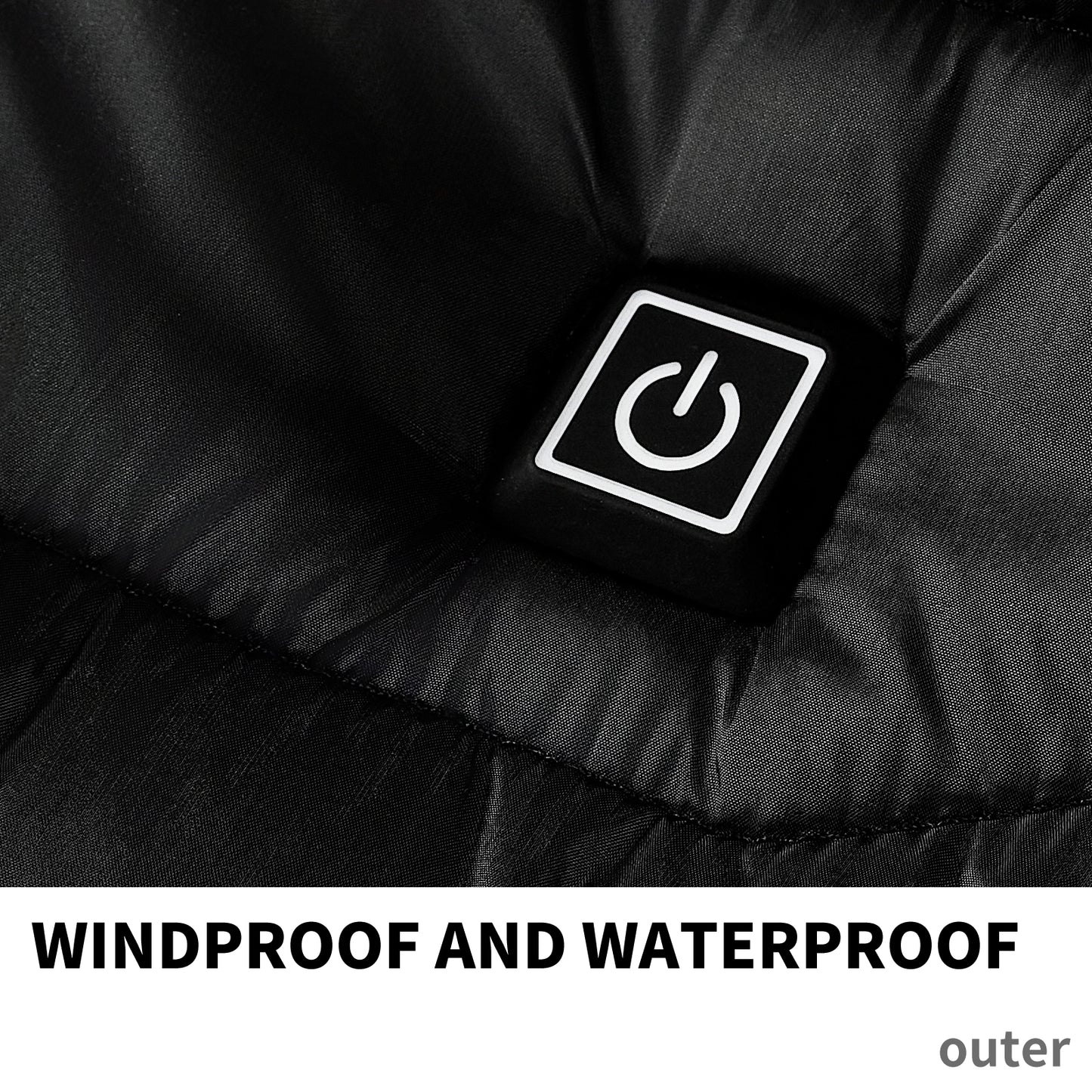 Stay Warm on the Slopes with Our Men's Heated Puffer Jacket - Insulated, Hooded, and Ready for Adventure!