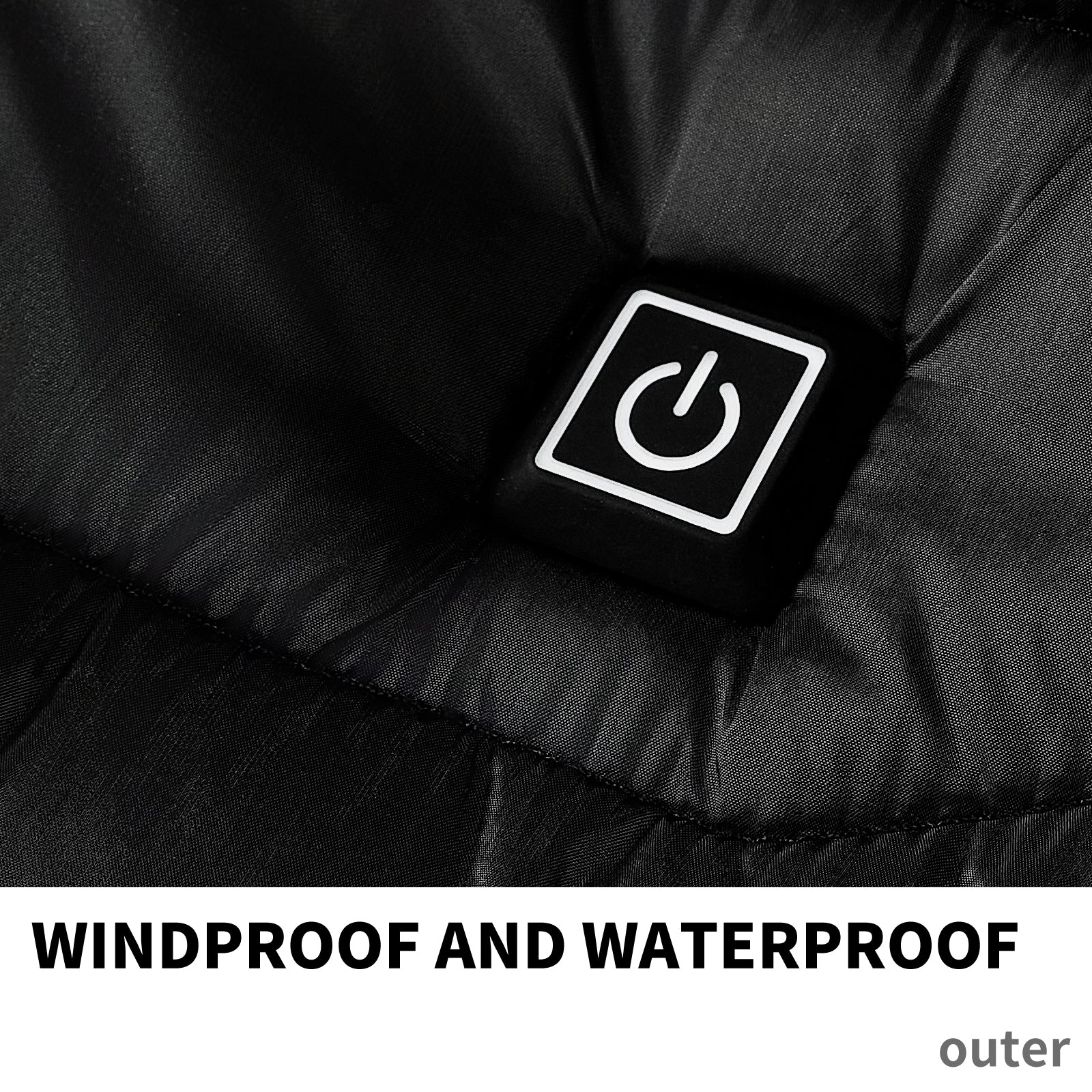 Stay Warm on the Slopes with Our Men's Heated Puffer Jacket - Insulated, Hooded, and Ready for Adventure!