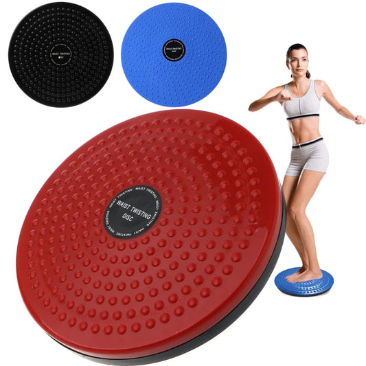 Twist Waist Disc Board for Body Building and Fitness - Aerobic Exercise Rotating Balance Plate