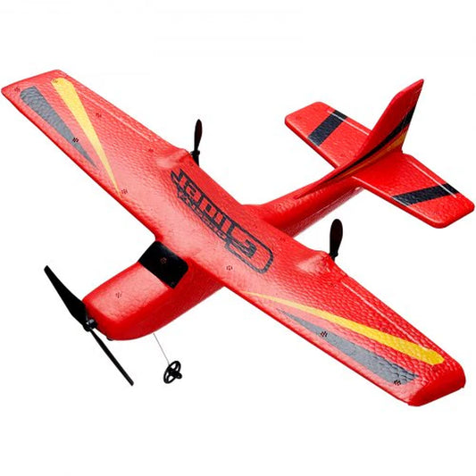 VEVOR EPP Foam RC Airplane with 2.4 GHz Remote Control and Dual Battery Pack