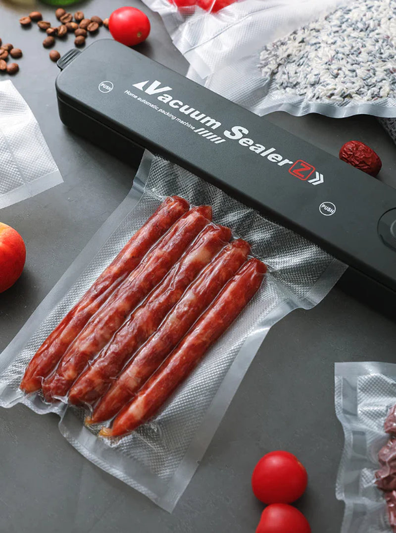 Automatic Vacuum Sealer for Food Preservation with Seal Bags
