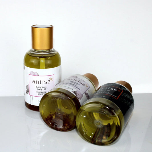 Luxurious Natural Rose Petal Body Oil