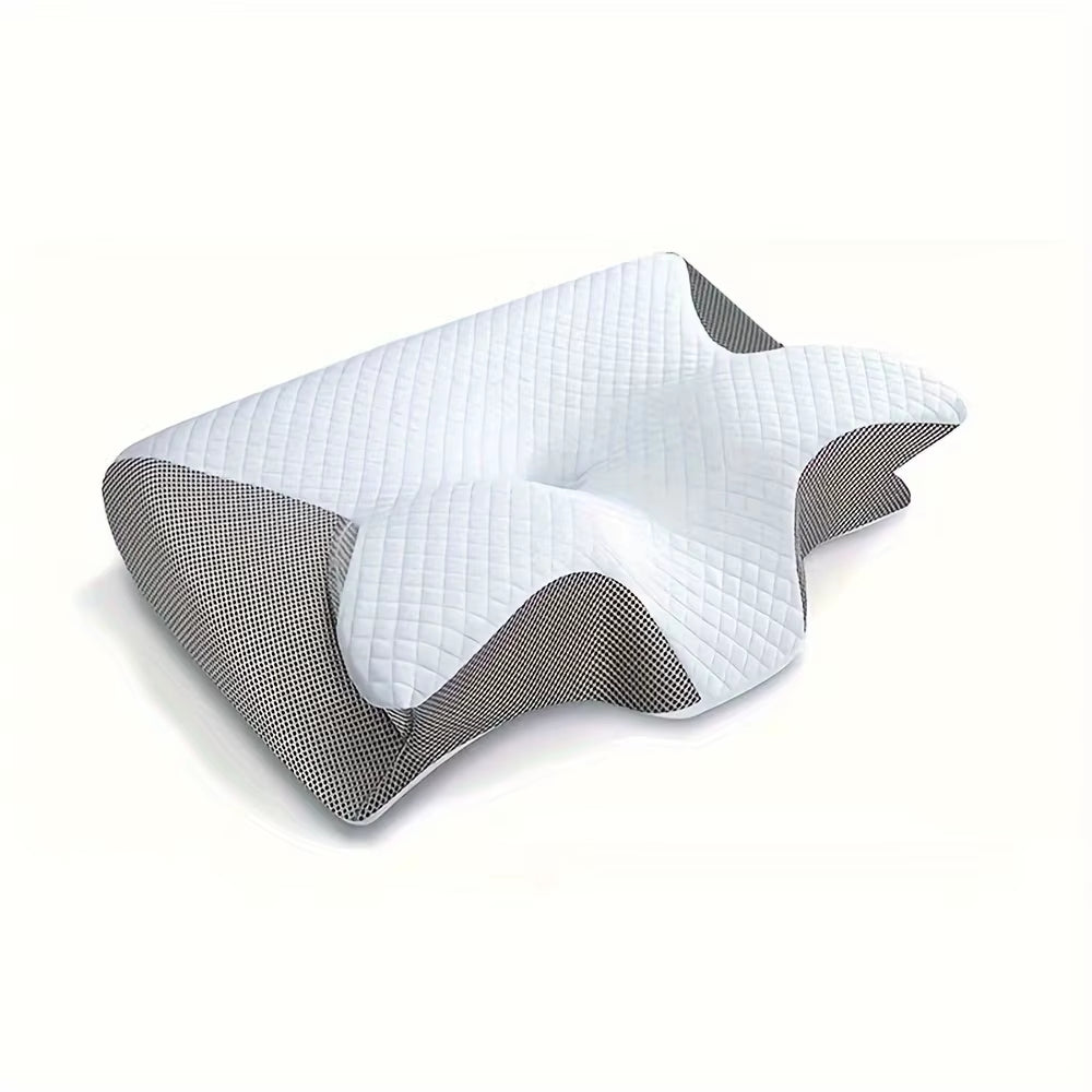 Ergonomic Cotton Snack Pillow with Comfortable Sleep Design, Soft and Lightweight for Side, Back, and Stomach Sleepers