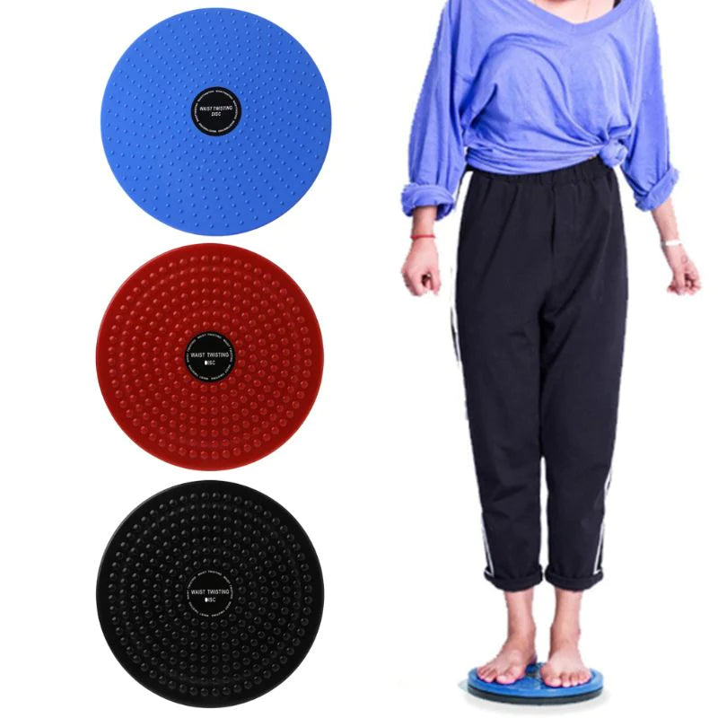 Twist Waist Disc Board for Body Building and Fitness - Aerobic Exercise Rotating Balance Plate