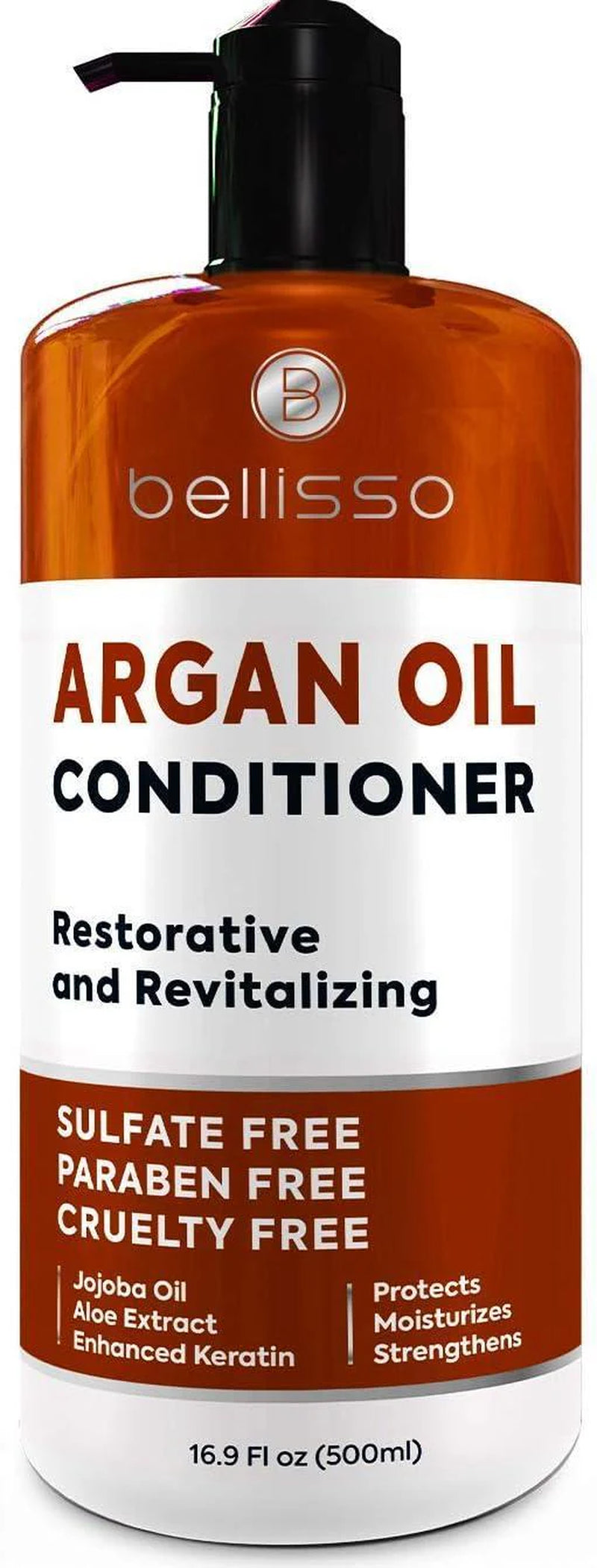 Sulfate-Free Argan Oil Conditioner with No Parabens, Enriched with Moroccan Botanicals