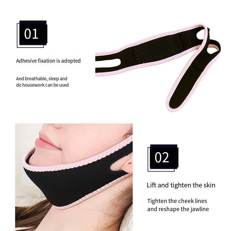 Double Chin Shaping and Face Lifting Strap - Advanced Facial Skin Care Tool for Women