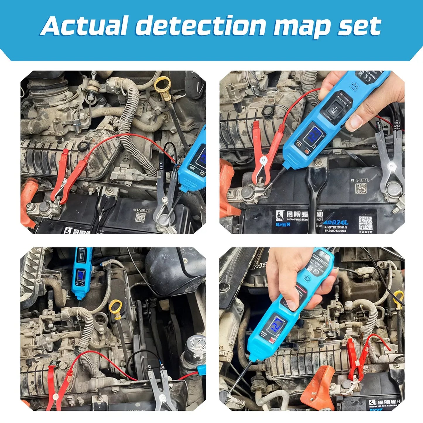 Digital Automotive Power Circuit Tester Probe for 3.5-36V Electrical Systems