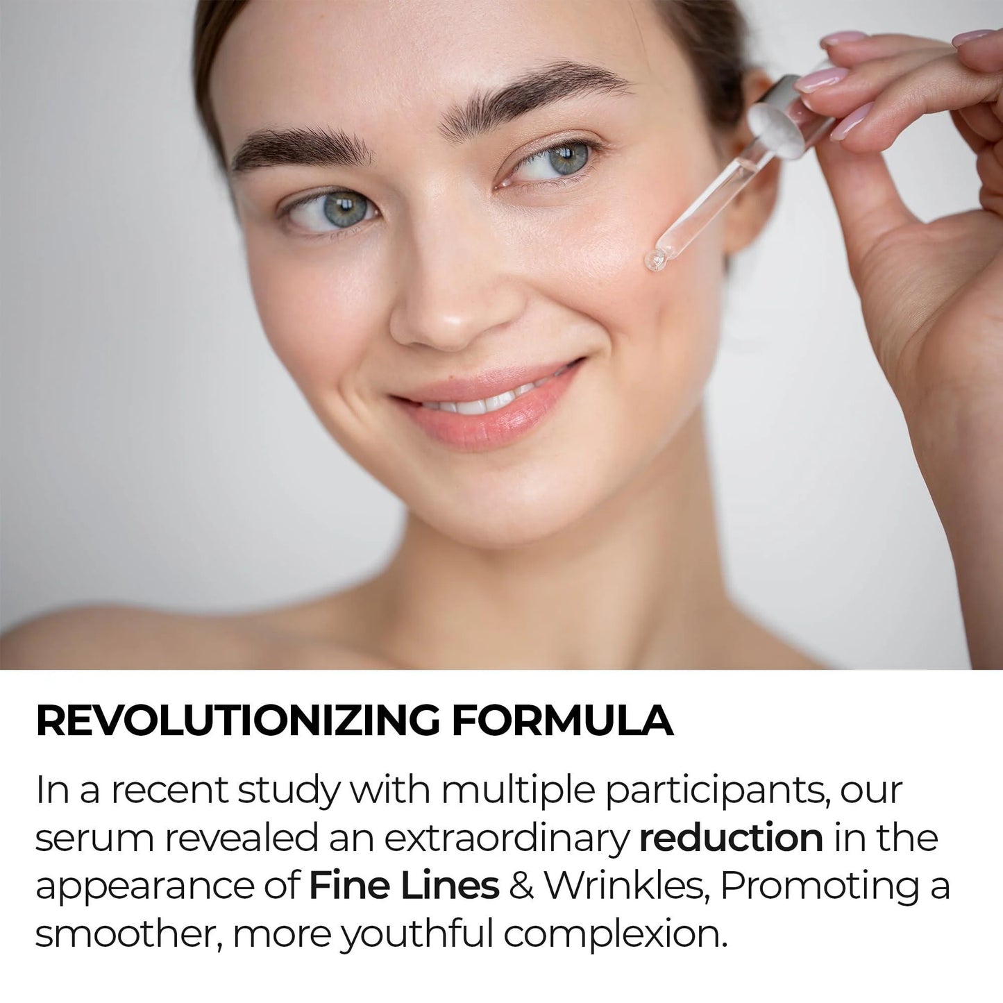 Matrixyl 3000 and Hyaluronic Acid Anti-Wrinkle Serum for Facial Collagen Enhancement