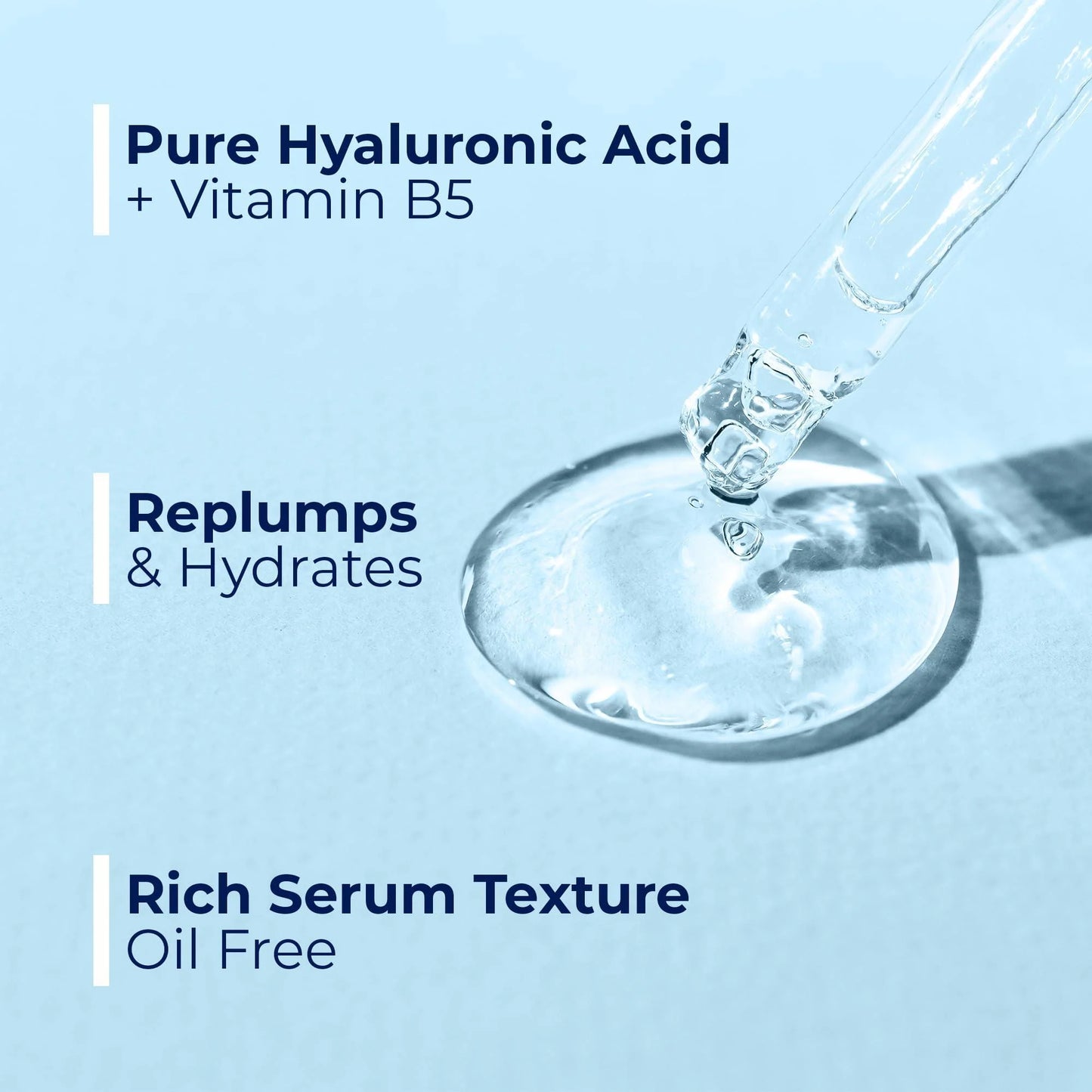 Hyaluronic Acid Serum with Vitamin B5 for Deep Hydration and Skin Nourishment