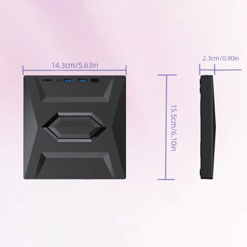 External USB 3.0 CD/DVD Writer and Player for Windows 11/10 PC and Laptop