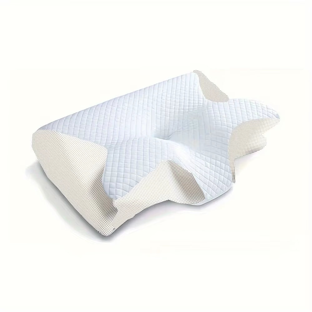 Ergonomic Cotton Snack Pillow with Comfortable Sleep Design, Soft and Lightweight for Side, Back, and Stomach Sleepers