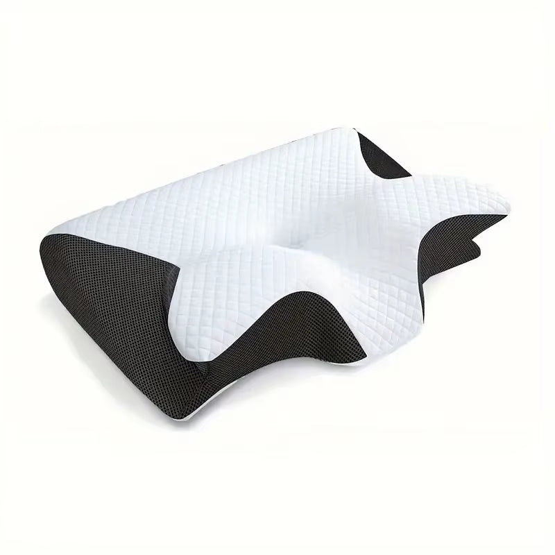 Ergonomic Cotton Snack Pillow with Comfortable Sleep Design, Soft and Lightweight for Side, Back, and Stomach Sleepers