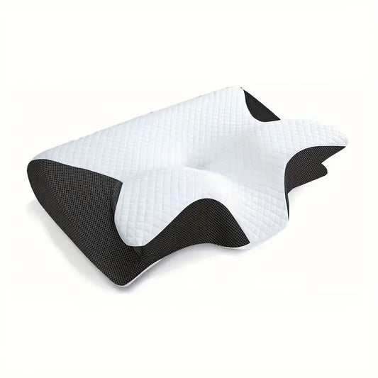 Ergonomic Cotton Snack Pillow with Comfortable Sleep Design, Soft and Lightweight for Side, Back, and Stomach Sleepers