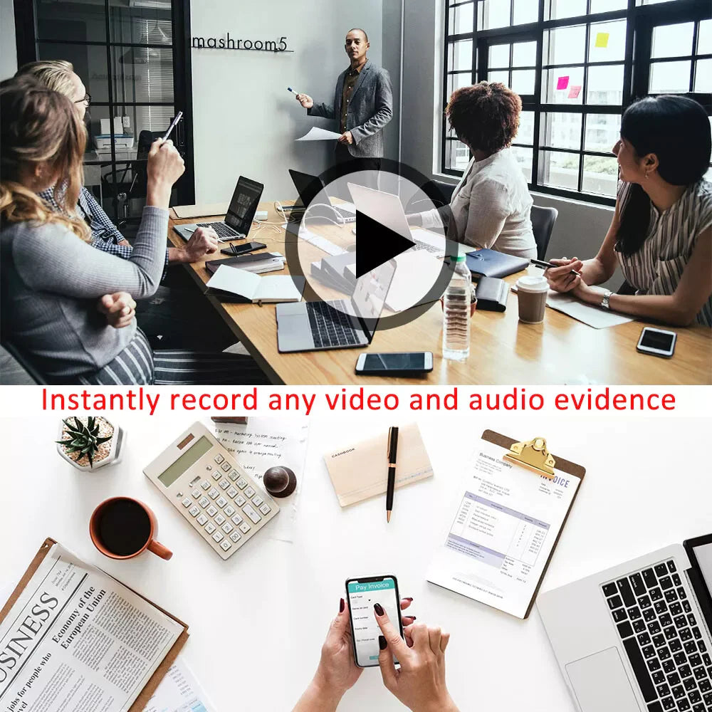 Mini Hidden Pen Camera with 1080P HD Audio Video Recording - Portable Security DVR USA