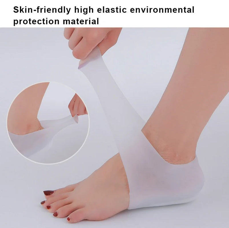 Invisible Height-Enhancing Silicone Insoles with Concealed Footbed Design - USA