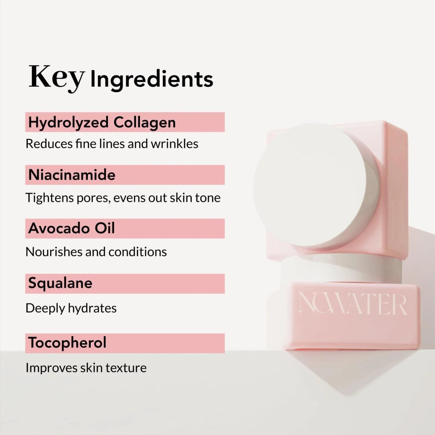 Collagen Cream Facial Moisturizer for Anti-Aging and Skin Tightening