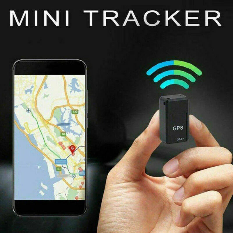 GF07 Mini Magnetic GPS Tracker - Real-Time Vehicle Locator for Cars and Trucks (GSM/GPRS, USA)