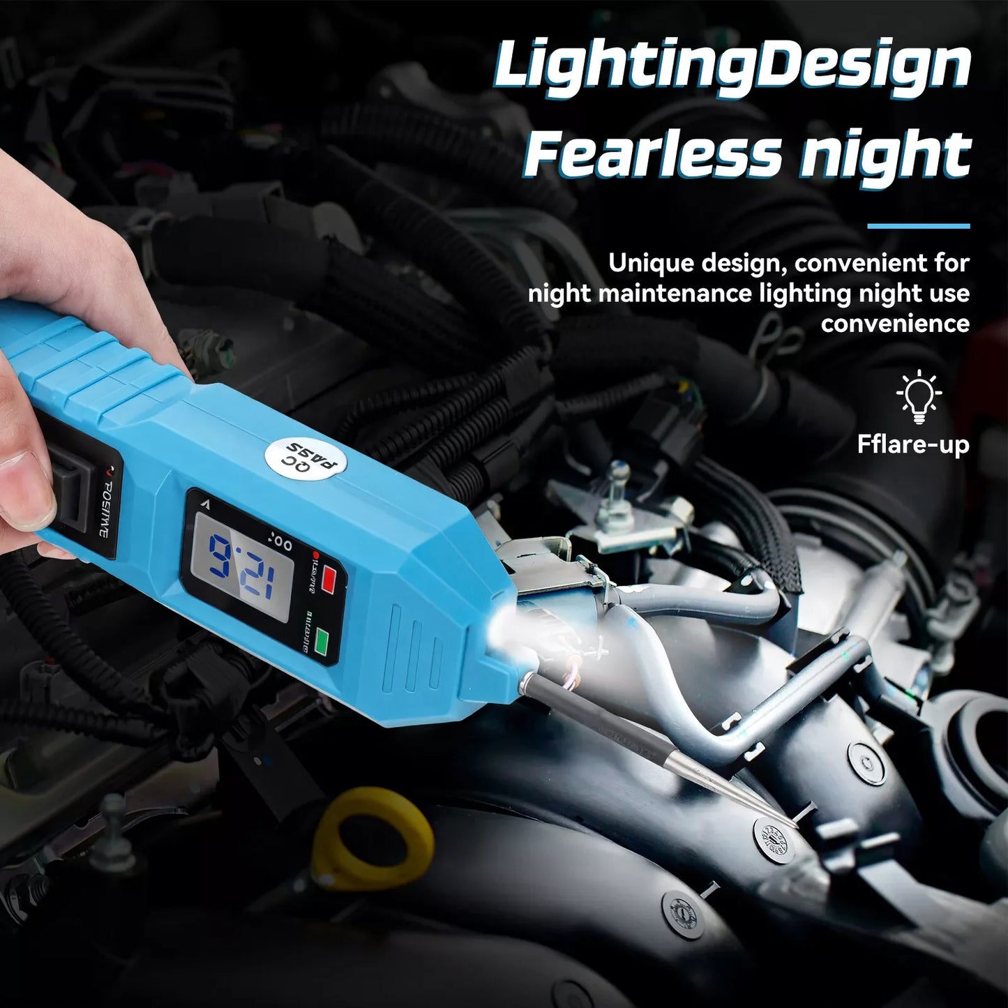 Digital Automotive Power Circuit Tester Probe for 3.5-36V Electrical Systems