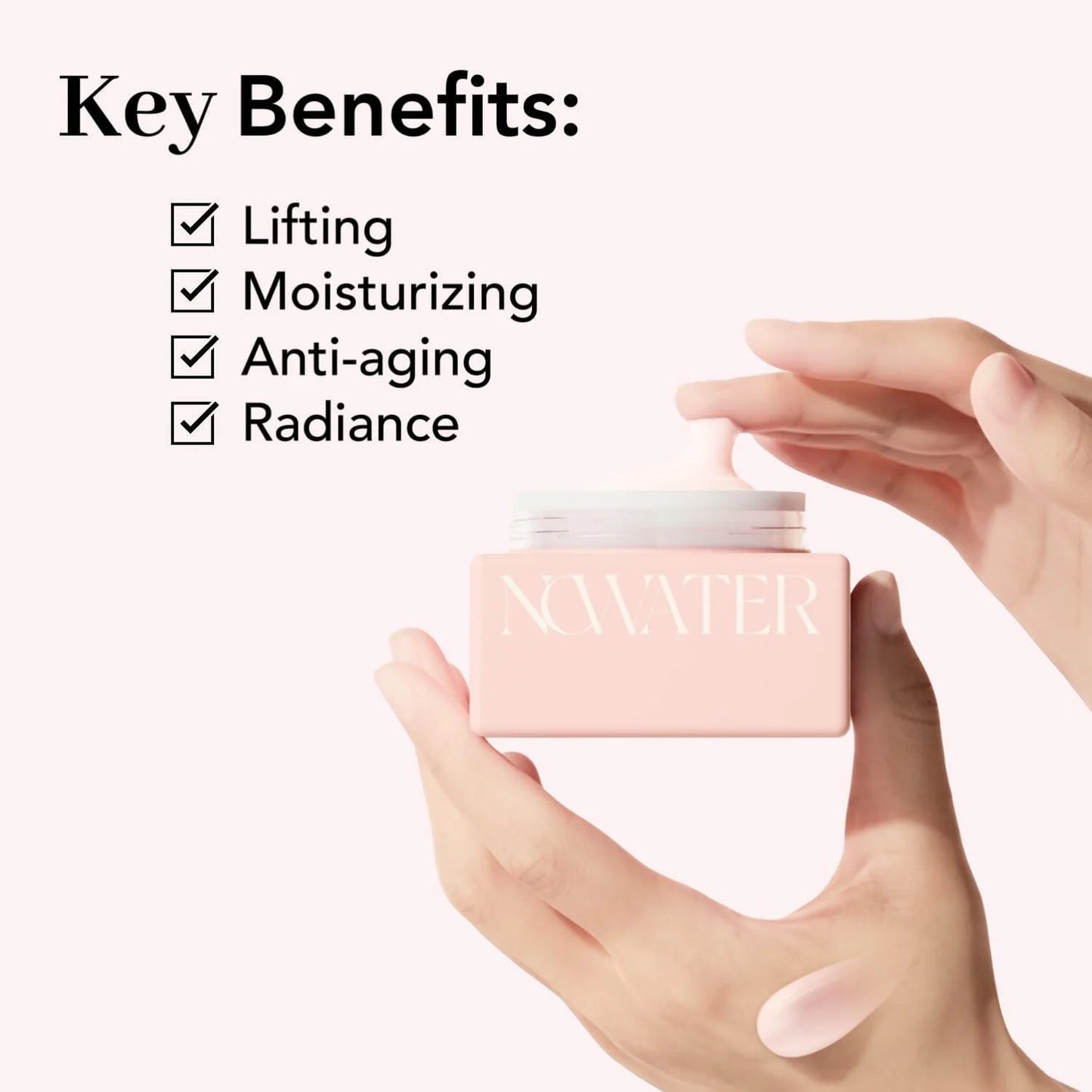 Collagen Cream Facial Moisturizer for Anti-Aging and Skin Tightening