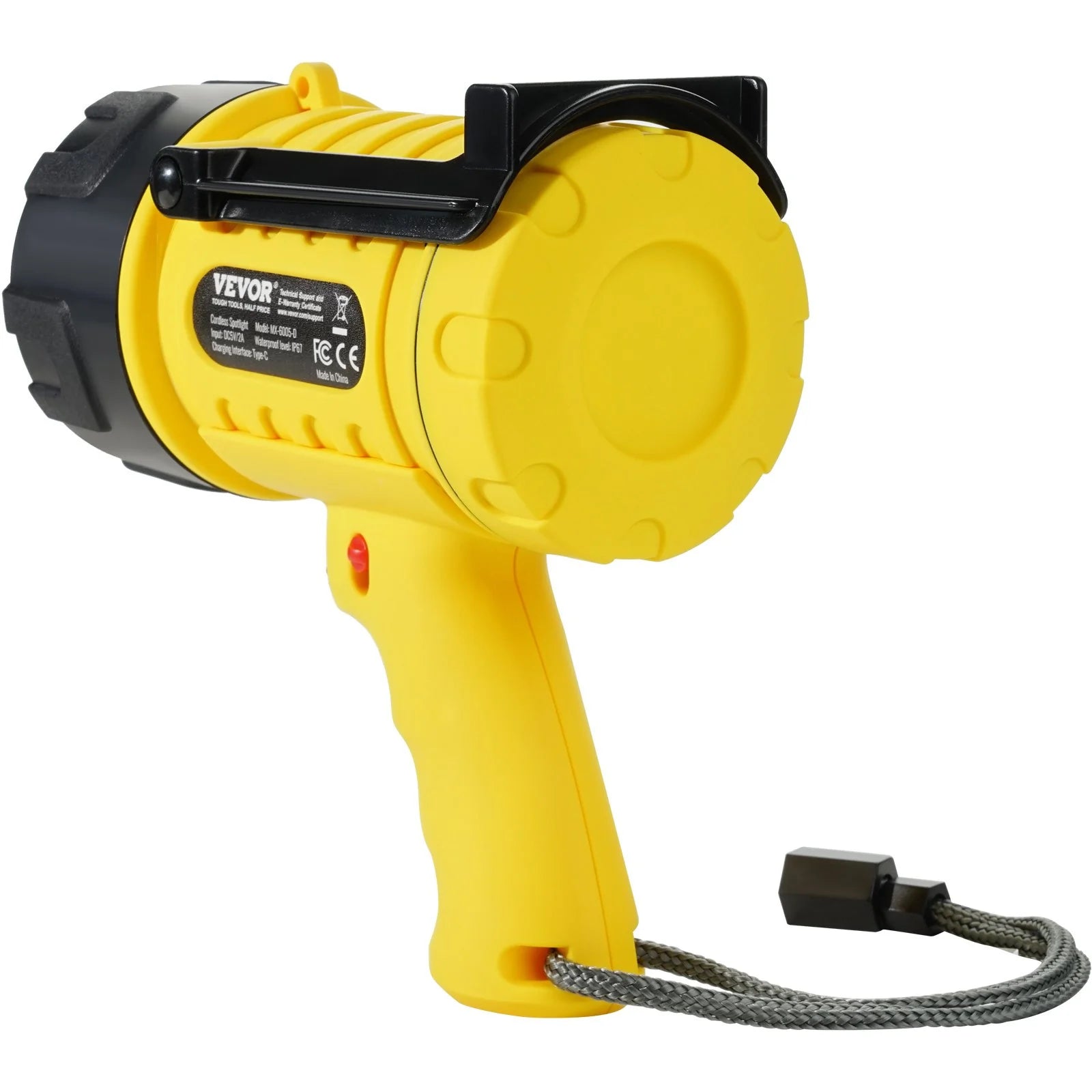 Rechargeable USB Spotlight Flashlight - 1,000,000 Lumens Searchlight