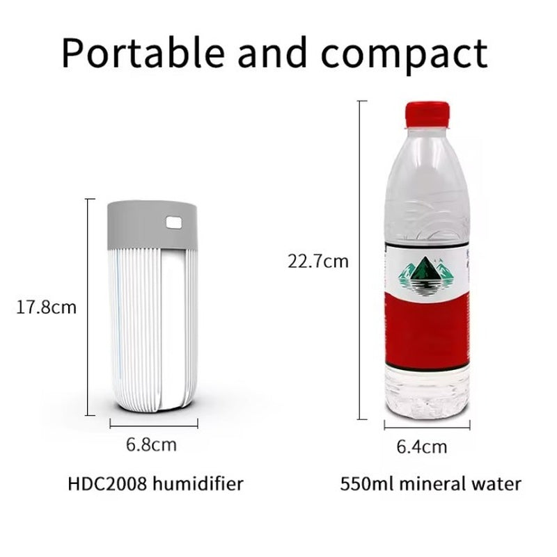 220Ml Air Humidifier with Colored LED Lights to Upgrade Humidifier