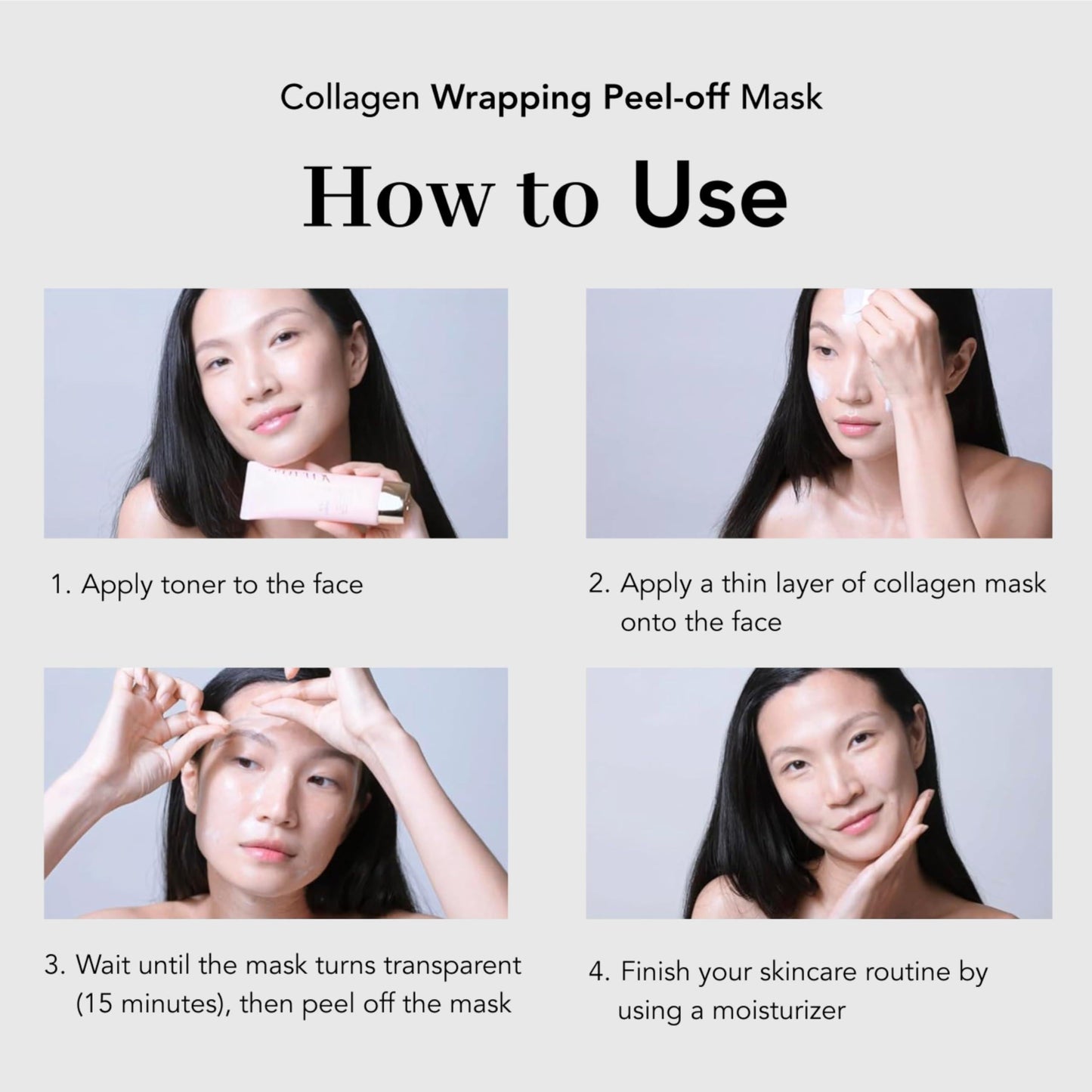 Collagen Infusion Wrapping Mask for Enhanced Elasticity and Hydration, 2.5 Fl Oz