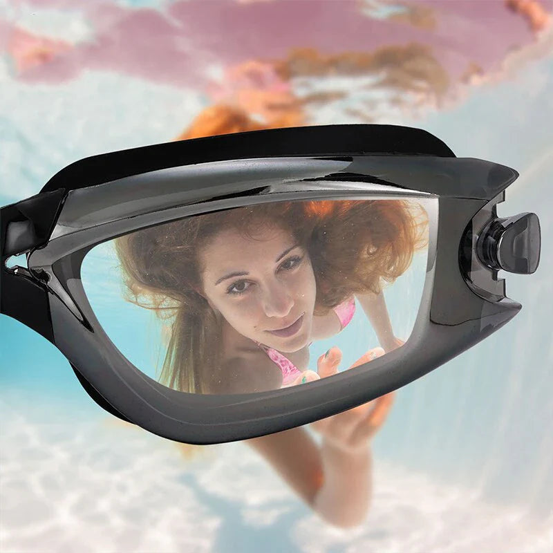 Professional UV-Protection Anti-Fog Swimming Goggles for Adults and Children