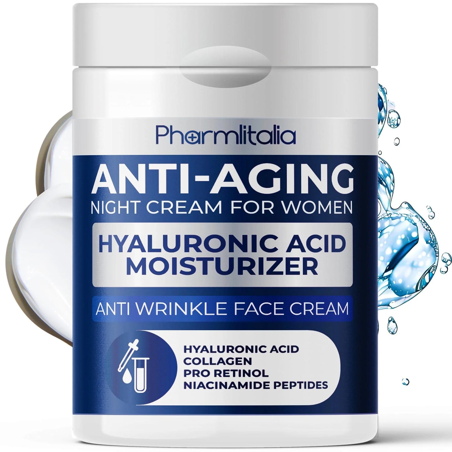 Advanced Retinol Night Cream for Women - Anti-Aging Face Treatment for Wrinkles